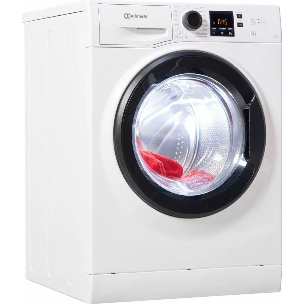 BAUKNECHT Super Eco 948 A Waschmaschine, 9 kg, 1400 U/min, energieeffizient und zeitsparend