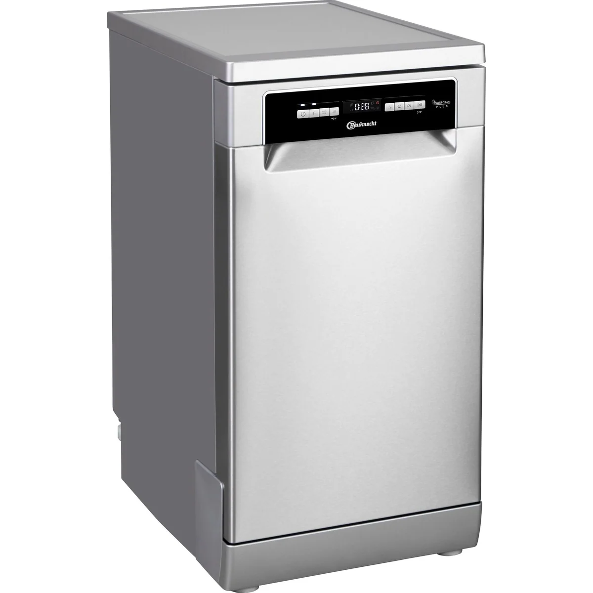BAUKNECHT BK6FB10BS7A0X Standgeschirrspüler, 10 Maßgedecke, PowerClean-Technologie
