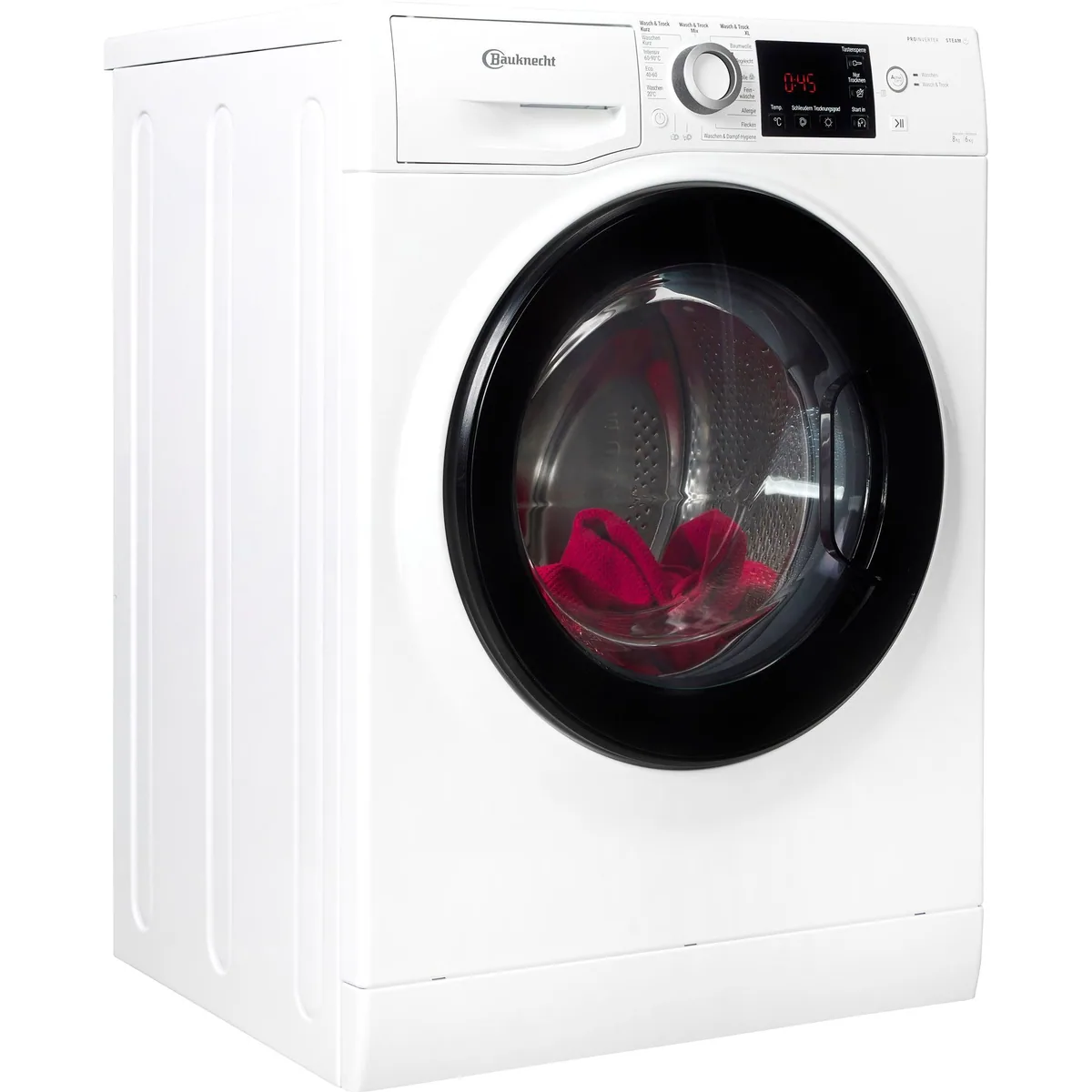 BAUKNECHT WT Super Eco 8614 C, 8 kg Waschen, 6 kg Trocknen, Fleckenentfernung bei 20°C