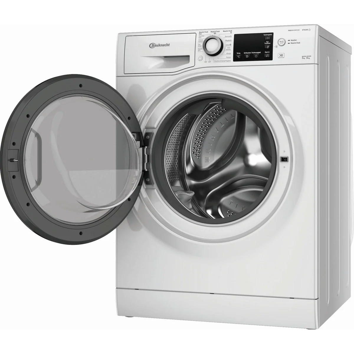 BAUKNECHT WT Super Eco 8614 C, 8 kg Waschen, 6 kg Trocknen, Fleckenentfernung bei 20°C 2