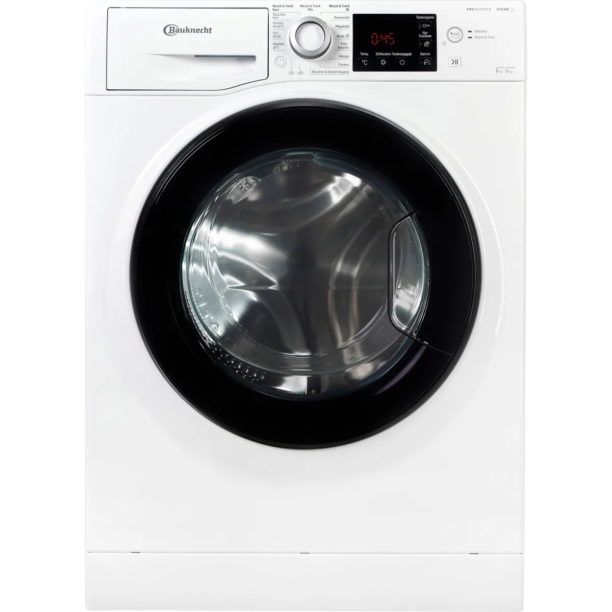 BAUKNECHT WT Super Eco 8614 C, 8 kg Waschen, 6 kg Trocknen, Fleckenentfernung bei 20°C 3