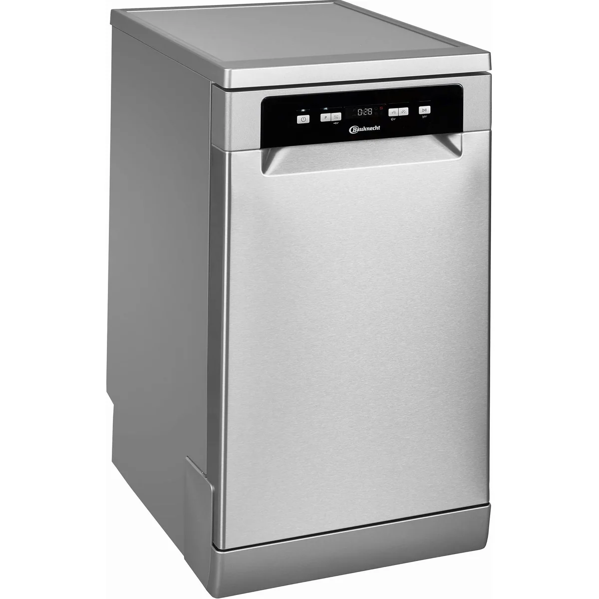 BAUKNECHT BK4FC11BS7A0X Standgeschirrspüler, 11 Maßgedecke, Besteckschublade & Korb