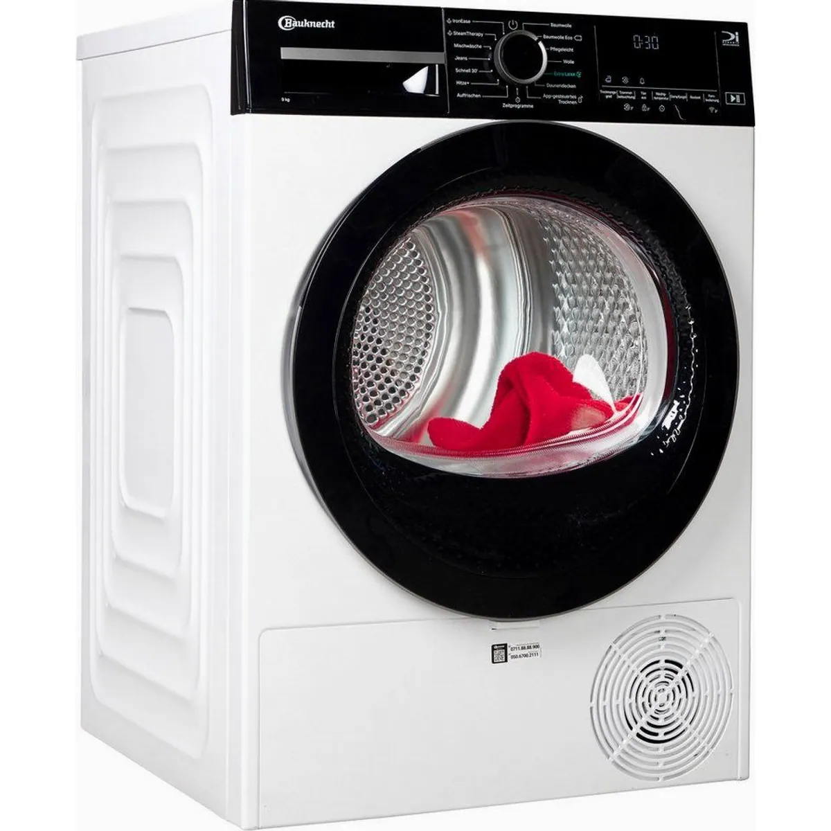 BAUKNECHT Wärmepumpentrockner BT 95C WBS, IronEase – innovative Bügelfunktion