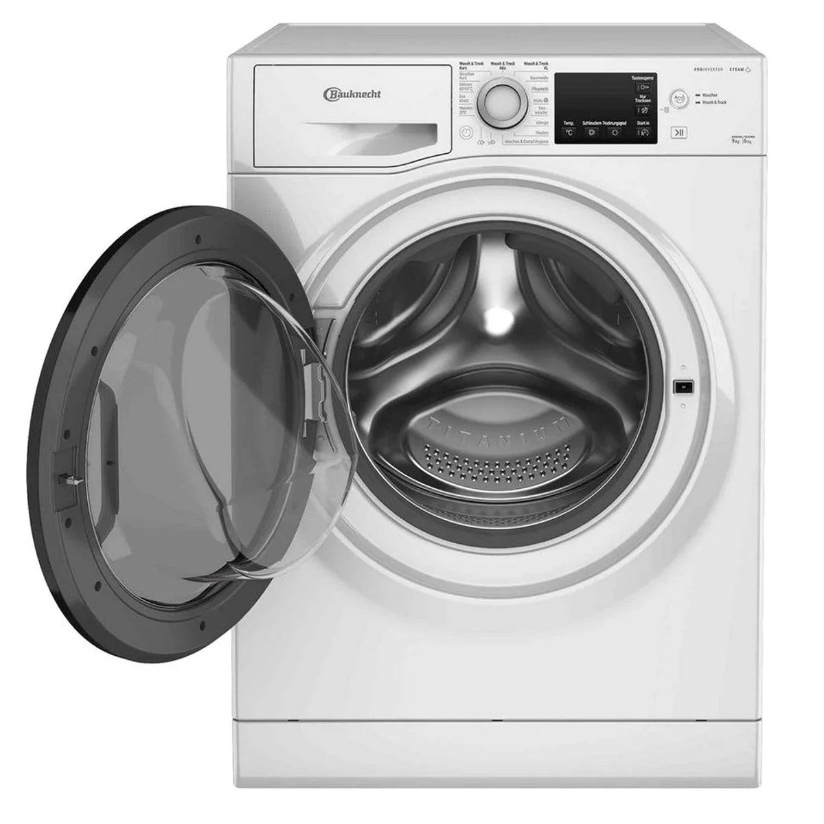 BAUKNECHT Waschtrockner WD 96RC DA, 9 kg Waschen, 6 kg Trocknen, 1400 U/min 2