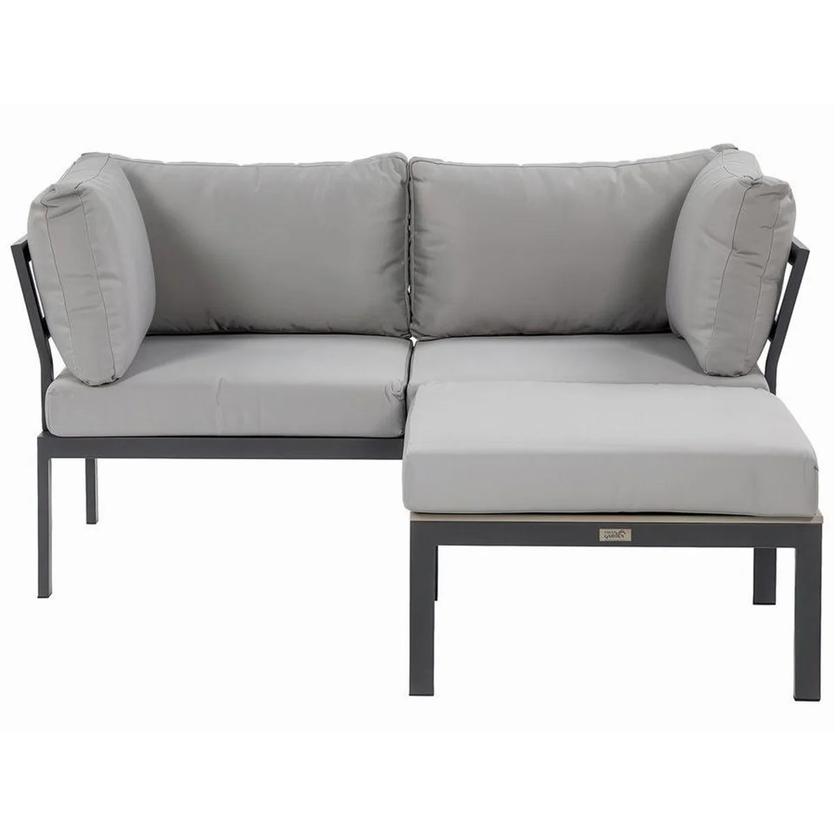 Beautysofa SANTORINI Gartenlounge-Set, modulare Flexibilität, skandinavisches Design 3