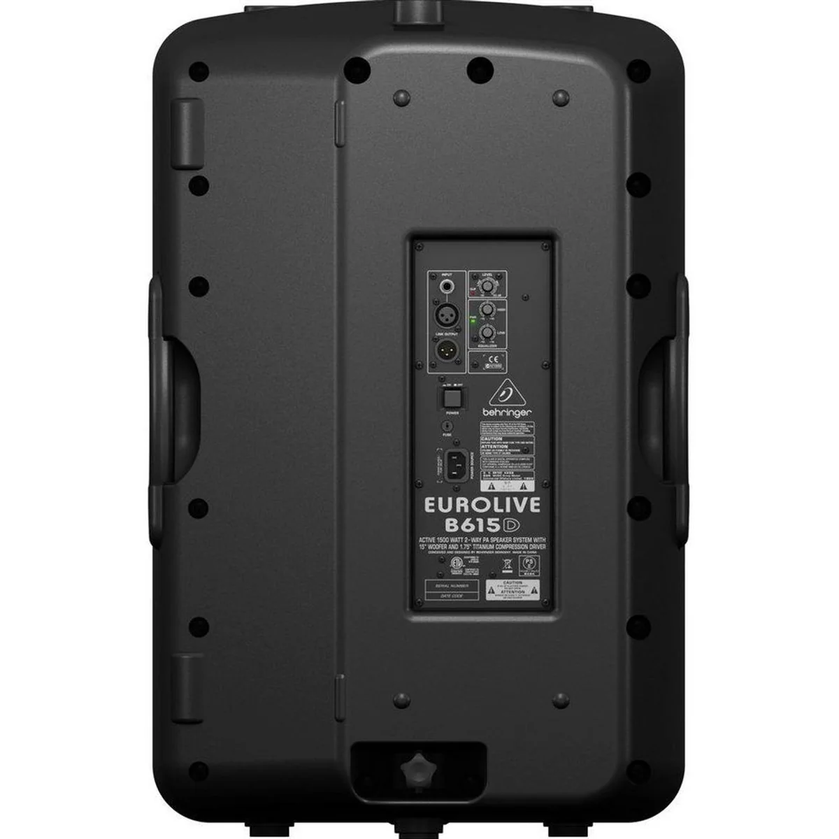 Behringer B615D Aktiver PA-Lautsprecher, 1500 W Leistung, Bi-Amping-Technologie 4