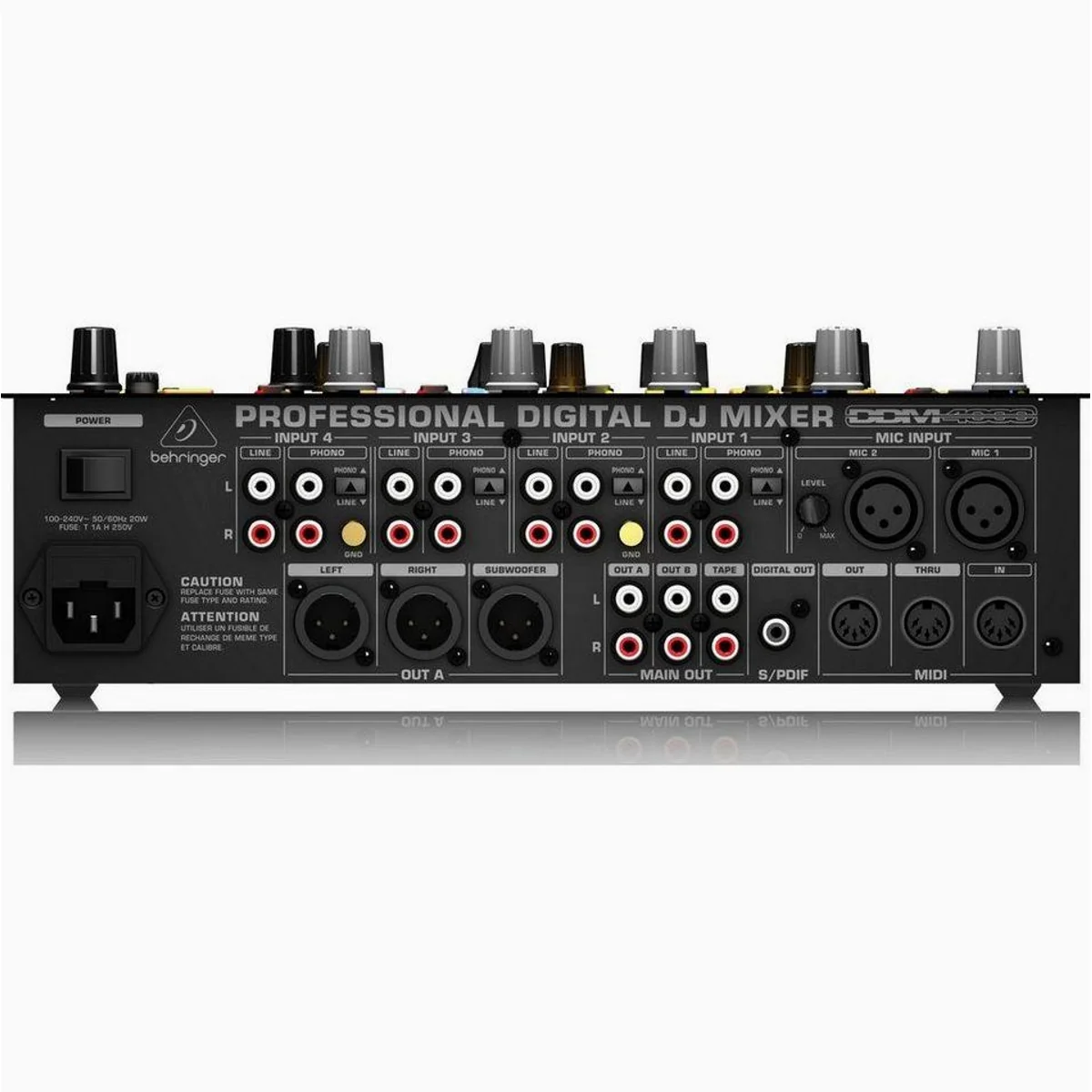 Behringer DDM4000 DJ-Mixer, digitaler 32-Bit Mixer, vielseitige Effekte 3