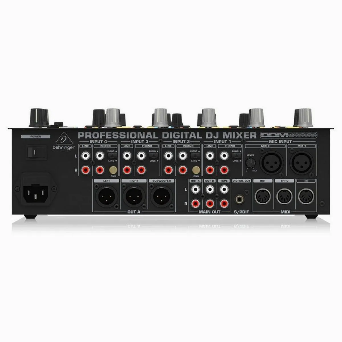 Behringer DDM4000 DJ-Mixer, digitaler 32-Bit Mixer, vielseitige Effekte 4