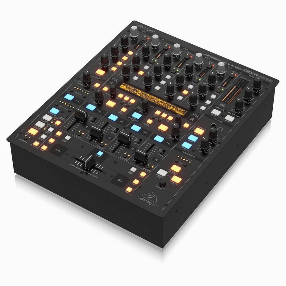 Behringer DDM4000 DJ-Mixer, digitaler 32-Bit Mixer, vielseitige Effekte 5