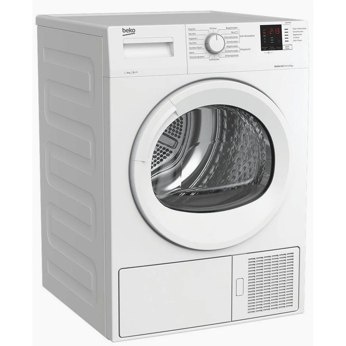 BEKO DS843F3G0 Wärmepumpentrockner, 15 Programme, Aquawave-Schontrommel