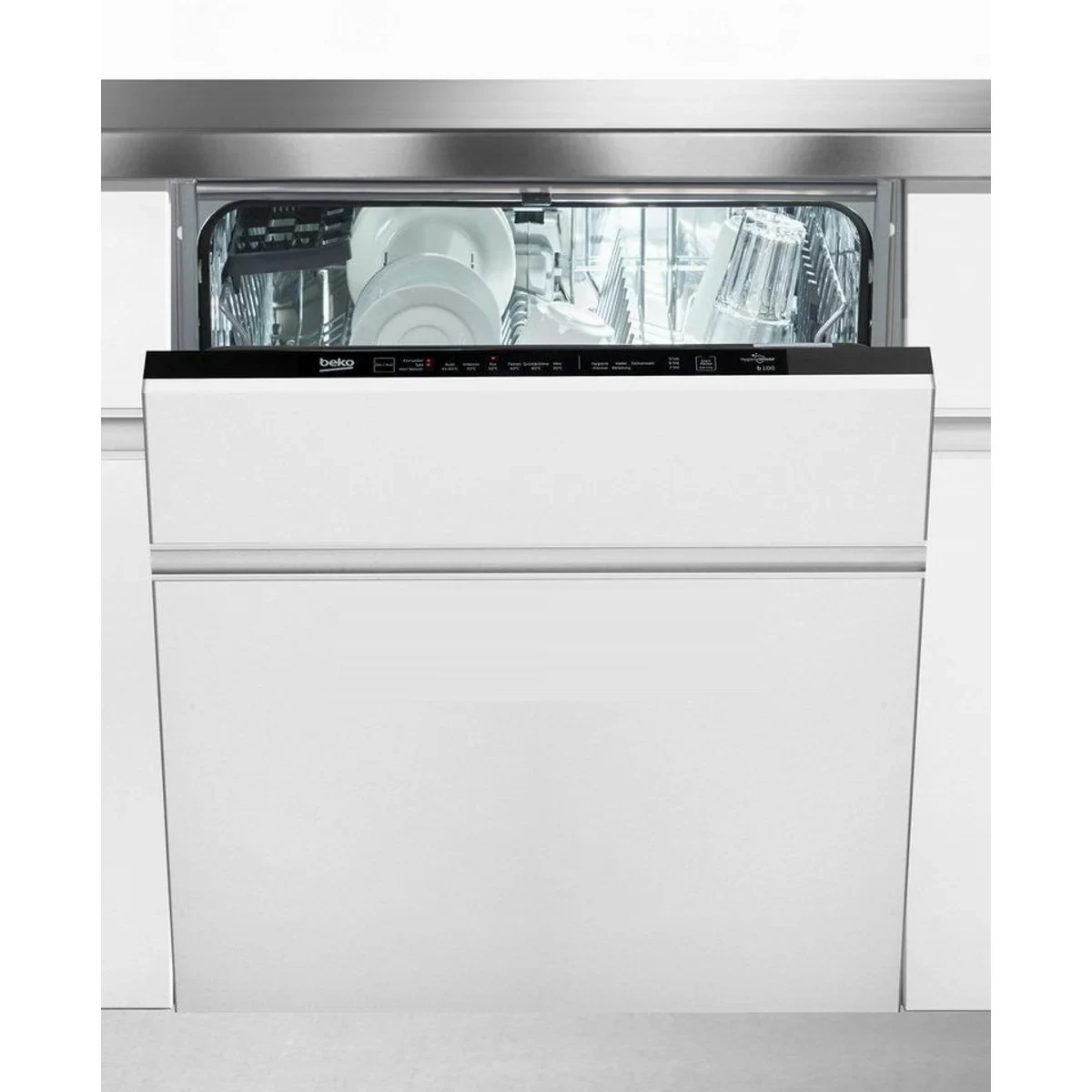BEKO BDIN16420 Geschirrspüler, 14 Maßgedecke, HygieneIntense – Maximale Hygiene durch hohe Temperaturen