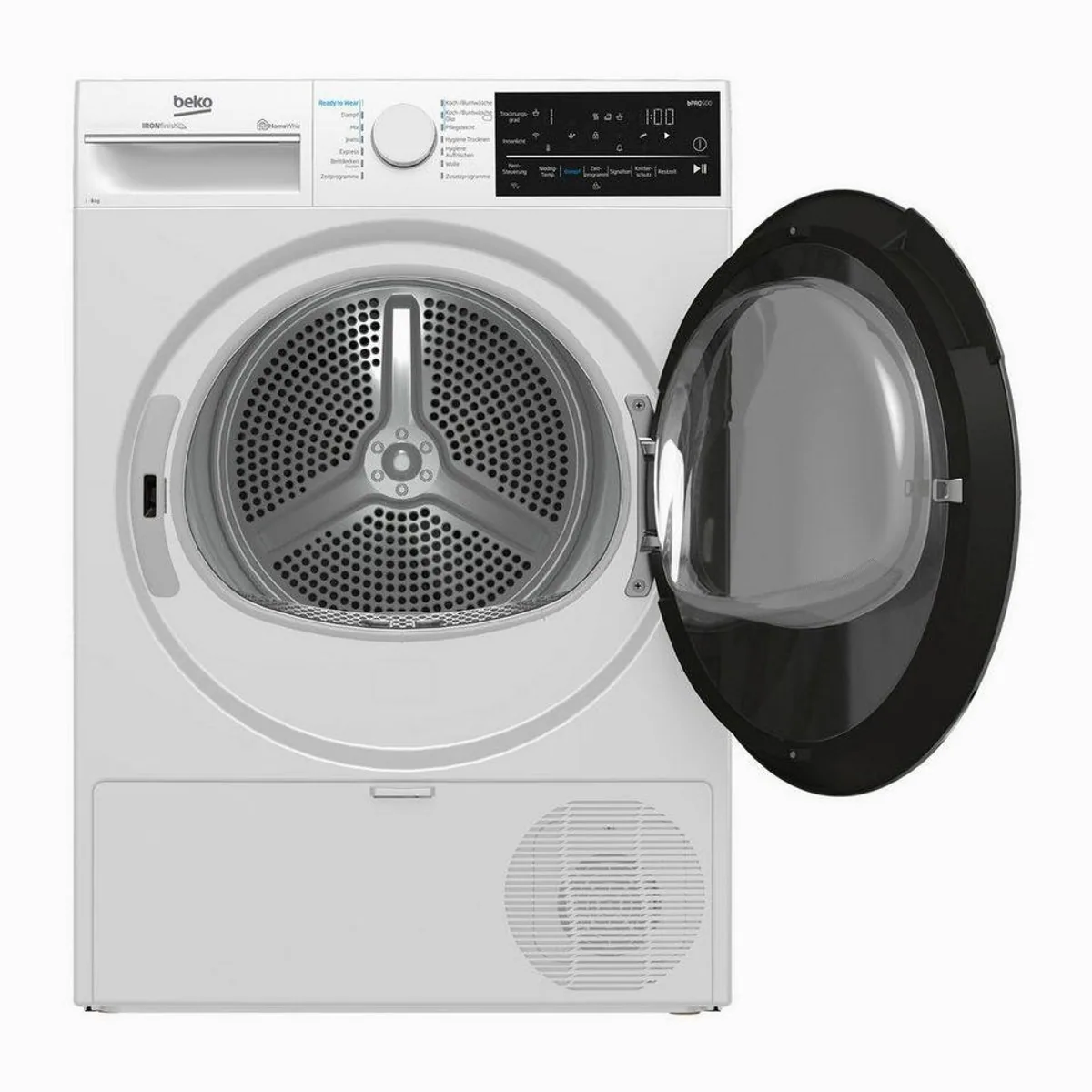 BEKO B5T62243W Wärmepumpentrockner, Knitterschutz, WiFi, Silent-Programm 3