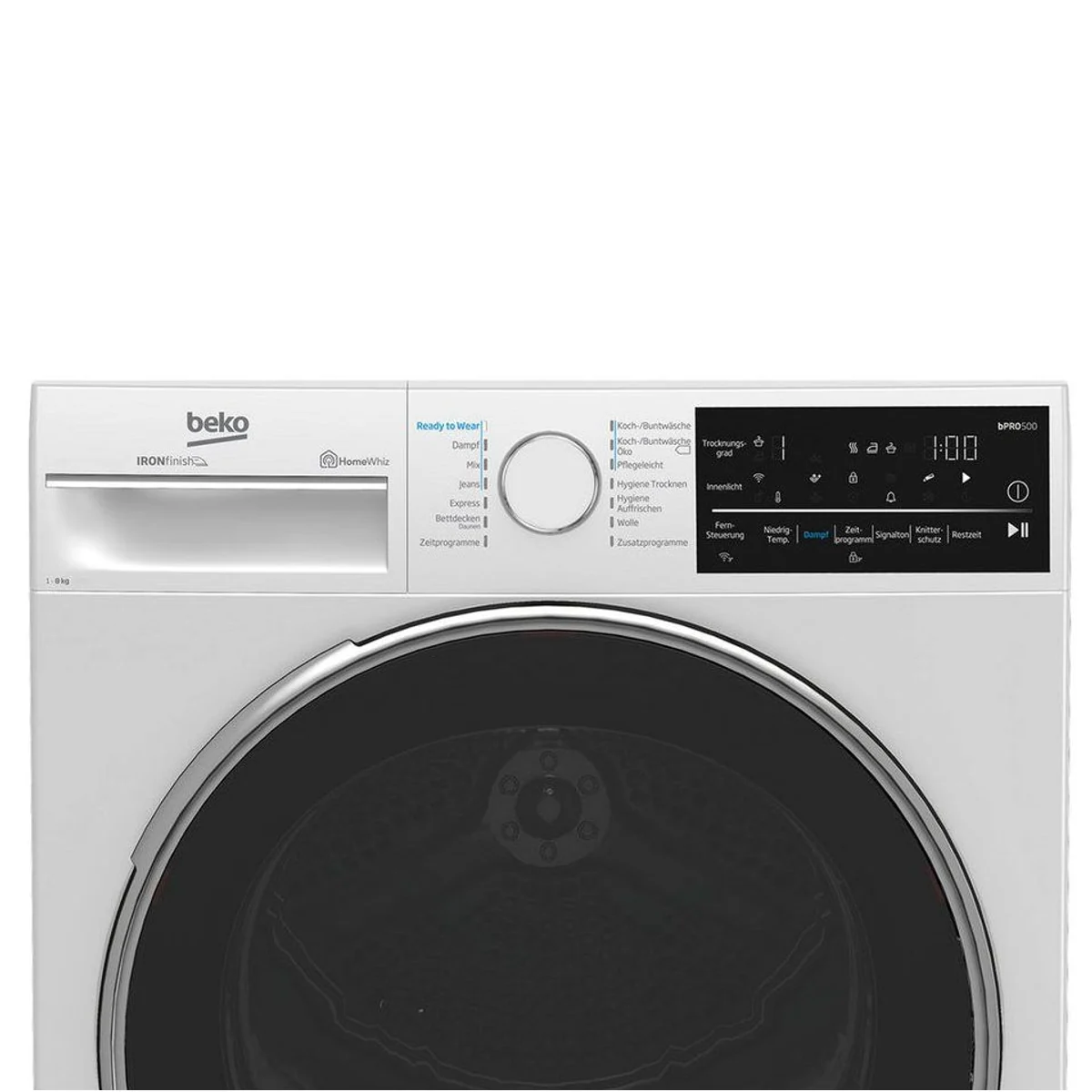 BEKO B5T62243W Wärmepumpentrockner, Knitterschutz, WiFi, Silent-Programm 4