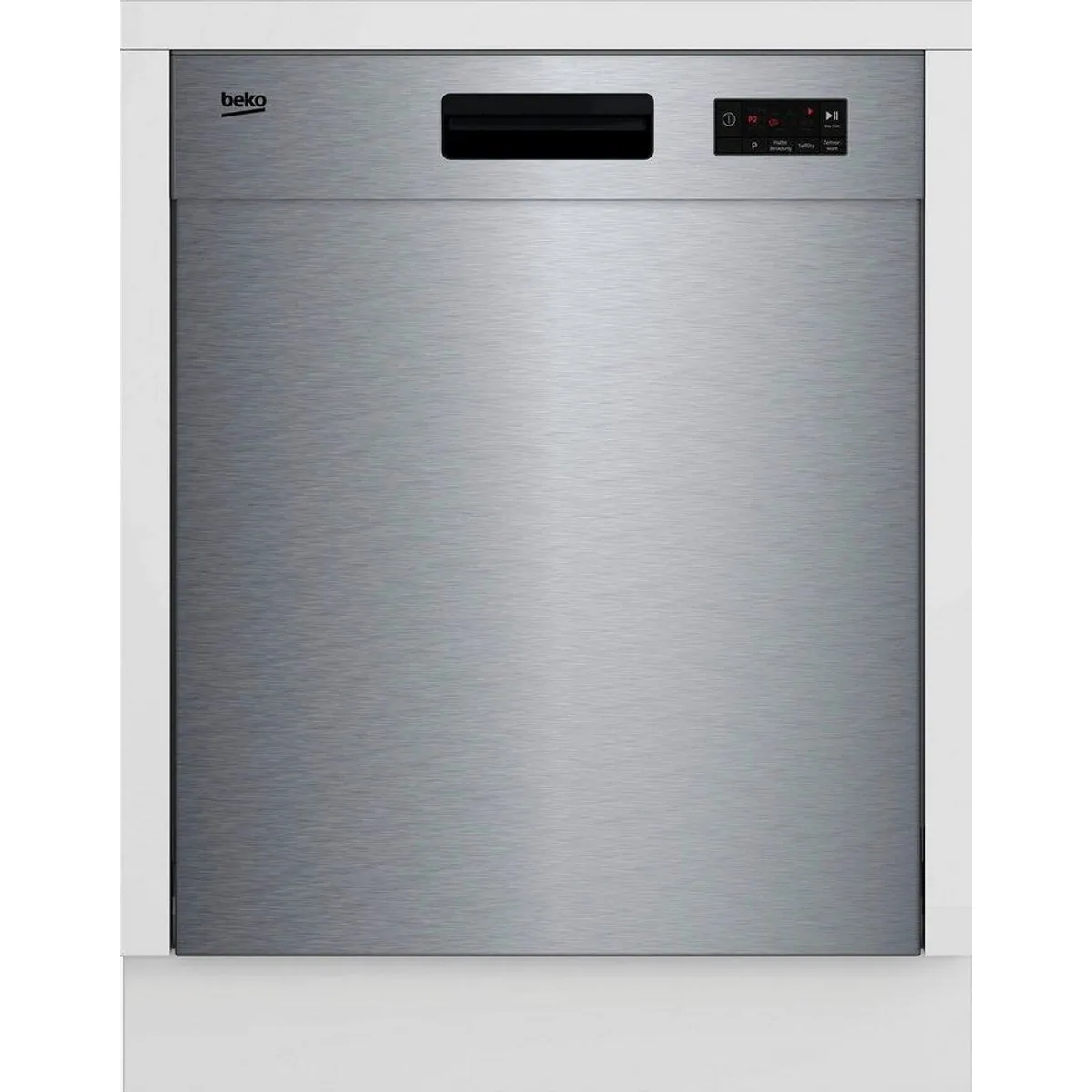 BEKO BDUN15O30X Unterbaugeschirrspüler, 14 Maßgedecke, hocheinbaufähig, WaterSafe+ 2