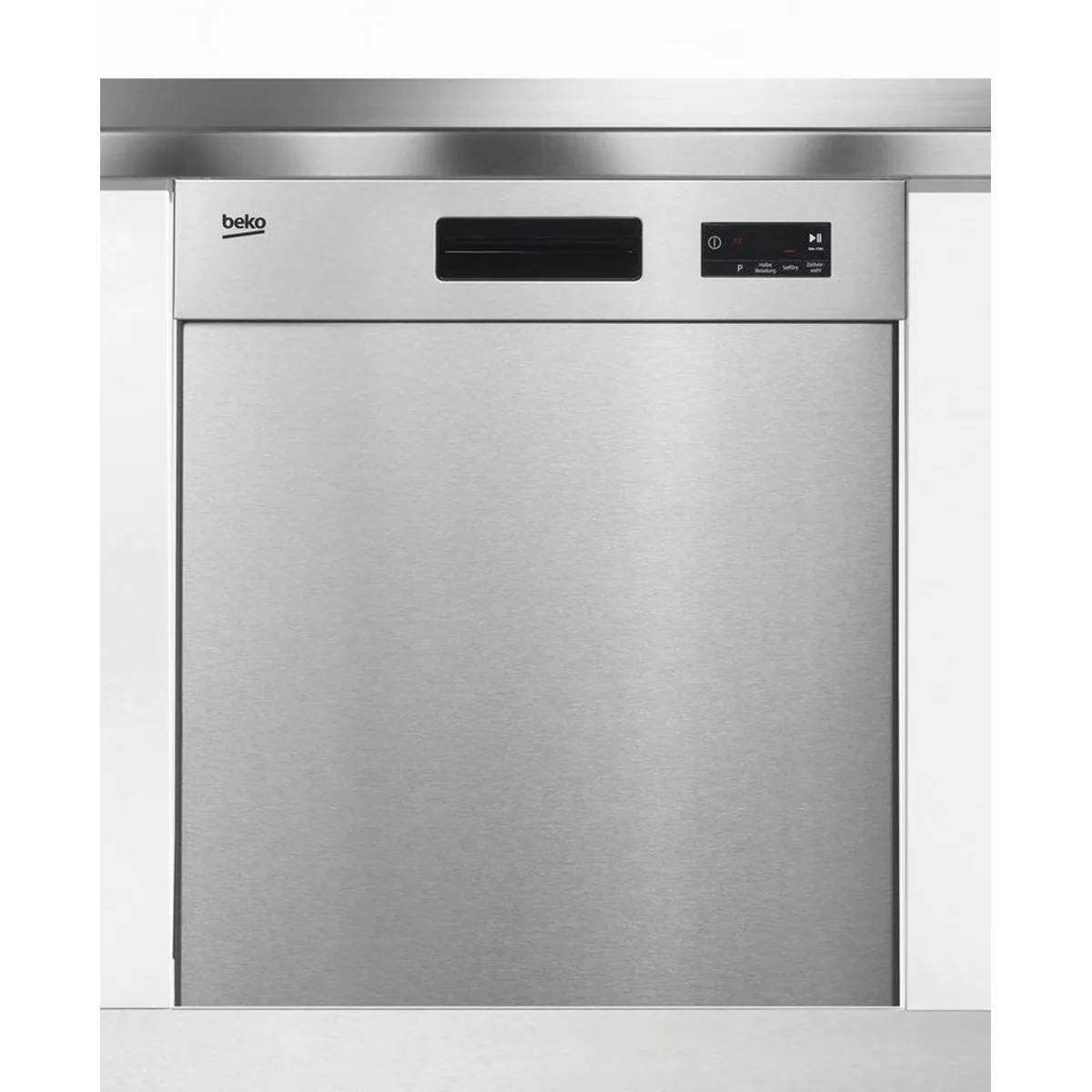BEKO BDUN15O30X Unterbaugeschirrspüler, 14 Maßgedecke, hocheinbaufähig, WaterSafe+ 3