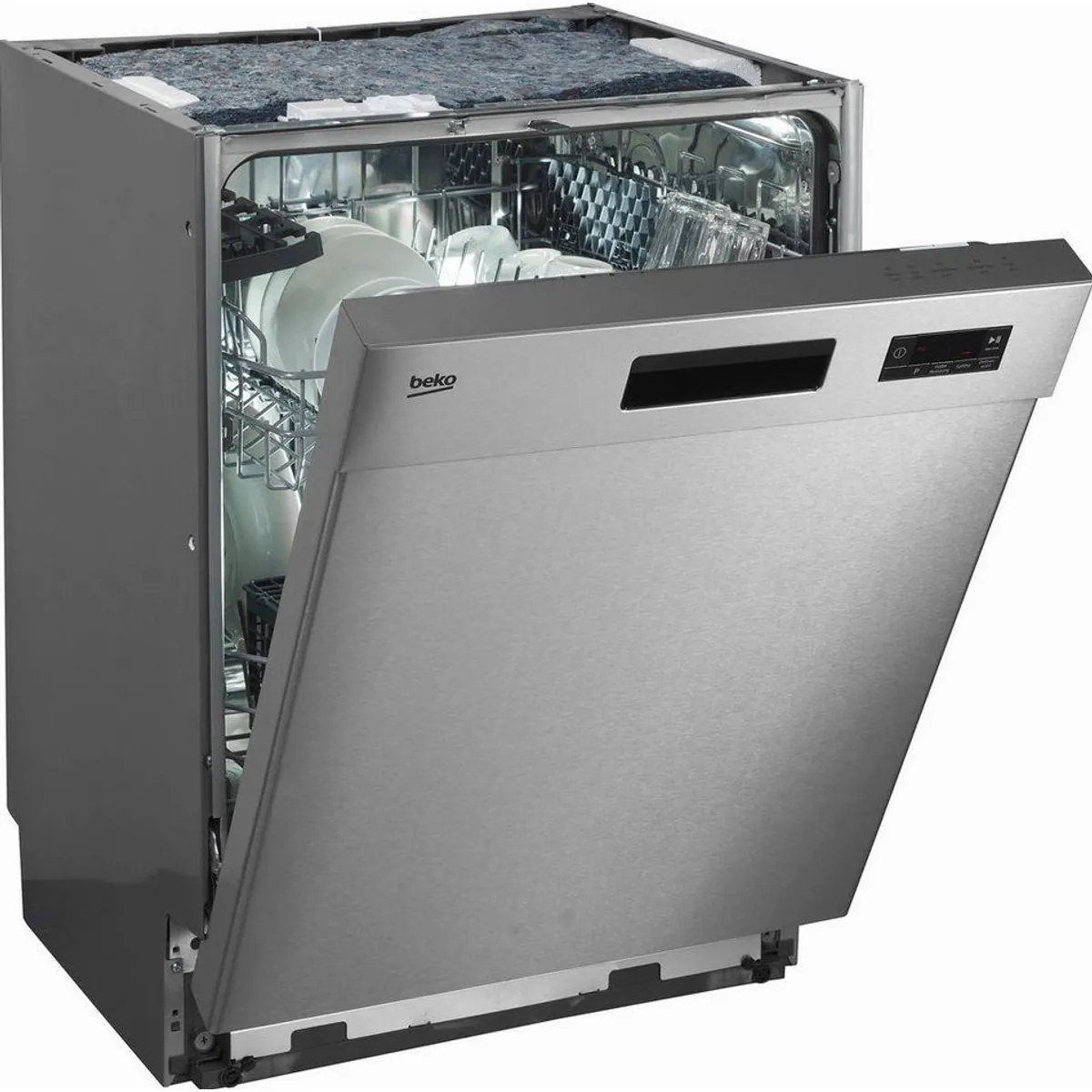 BEKO BDUN15O30X Unterbaugeschirrspüler, 14 Maßgedecke, hocheinbaufähig, WaterSafe+ 4