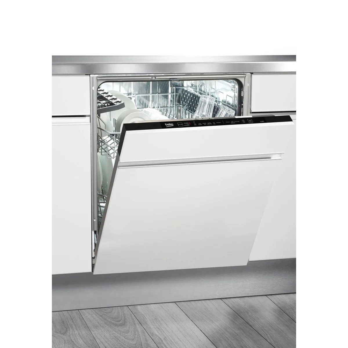 BEKO BDIN16O30 Geschirrspüler, 14 Maßgedecke, SelfDry-Technologie