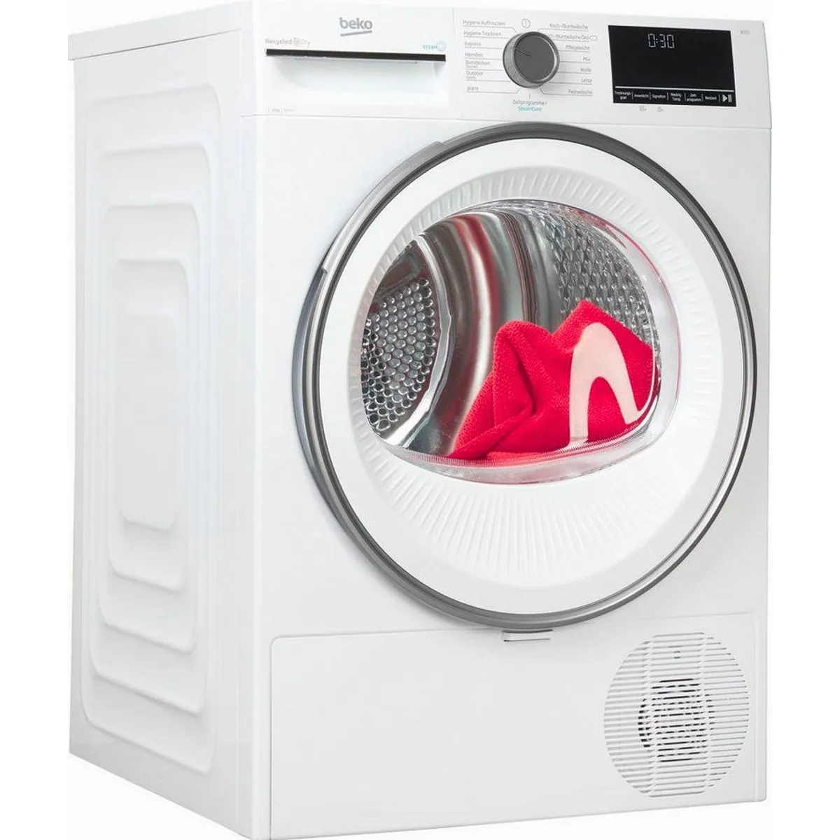 BEKO B3T32491 Wärmepumpentrockner, 9 kg Fassungsvermögen, Hygienic Refresh, ProSmart Inverter Motor