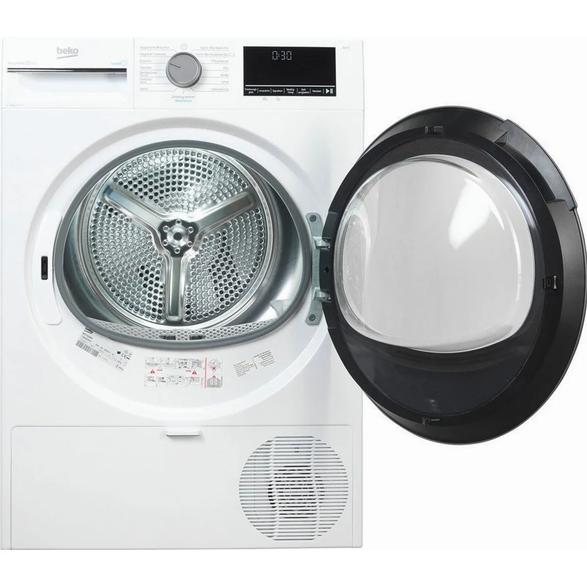 BEKO B3T32491 Wärmepumpentrockner, 9 kg Fassungsvermögen, Hygienic Refresh, ProSmart Inverter Motor 2