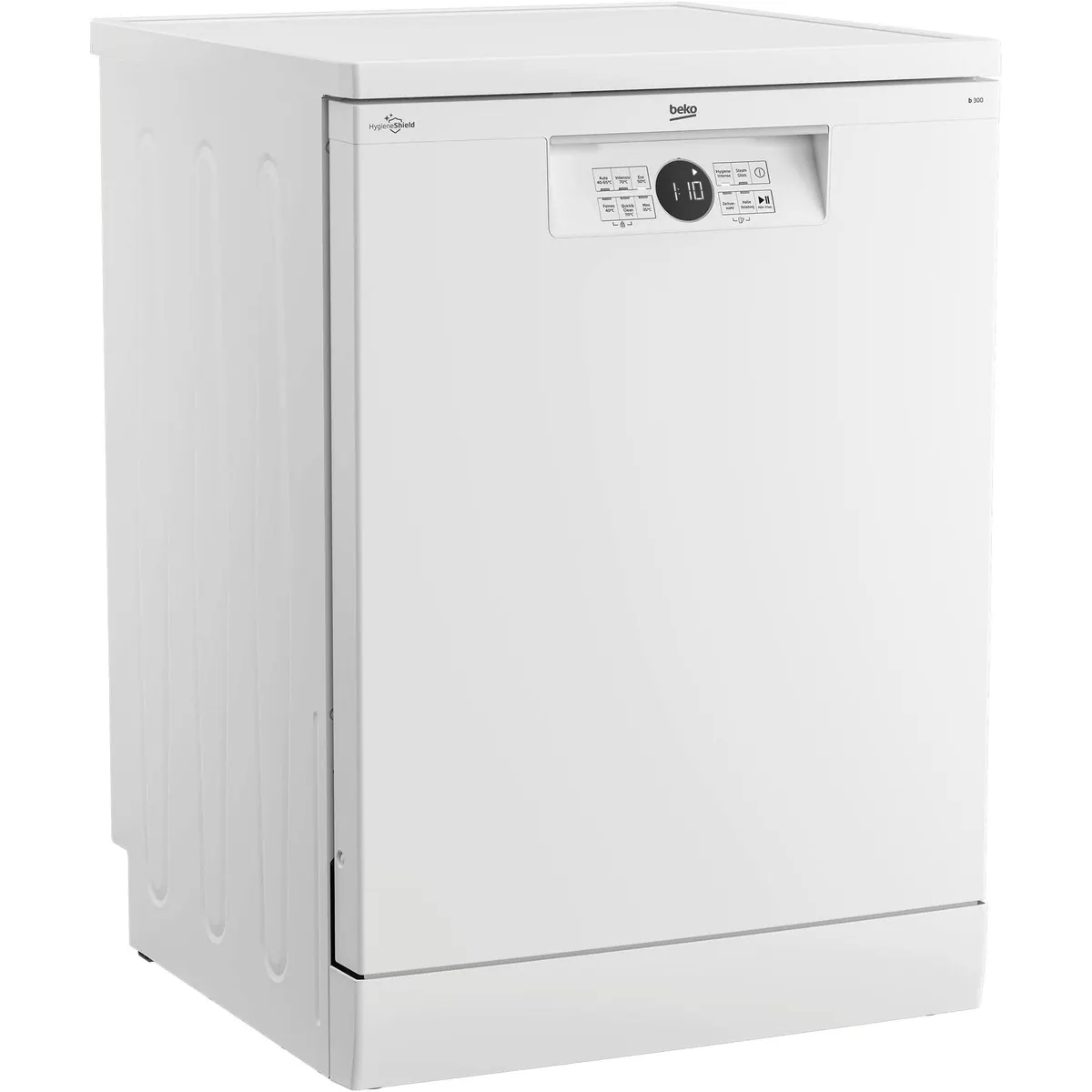 BEKO BDFN26430W Standgeschirrspüler, 14 Maßgedecke, SteamGloss-Technologie