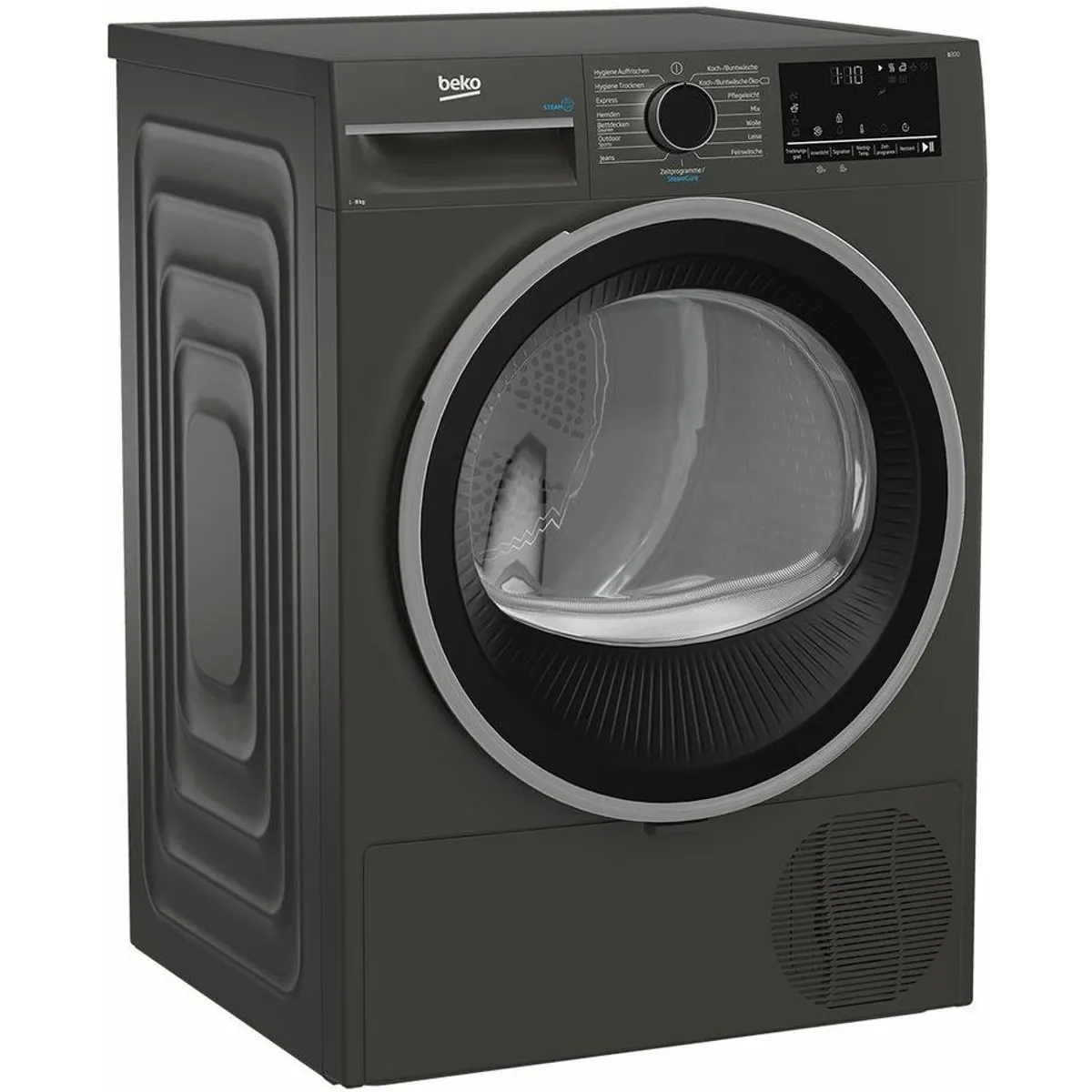 BEKO B3T22491M Wärmepumpentrockner, Hygienefunktion, Silent-Programm, Aquawave-Technologie