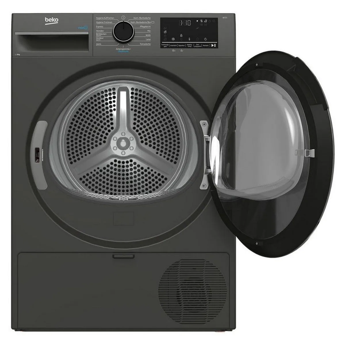 BEKO B3T22491M Wärmepumpentrockner, Hygienefunktion, Silent-Programm, Aquawave-Technologie 3
