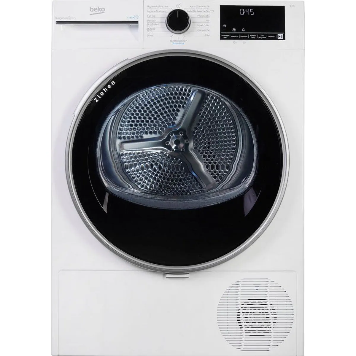 BEKO B3T422391 Wärmepumpentrockner, sanftes Trocknen mit AquaWave & SteamCure – 8 kg 3