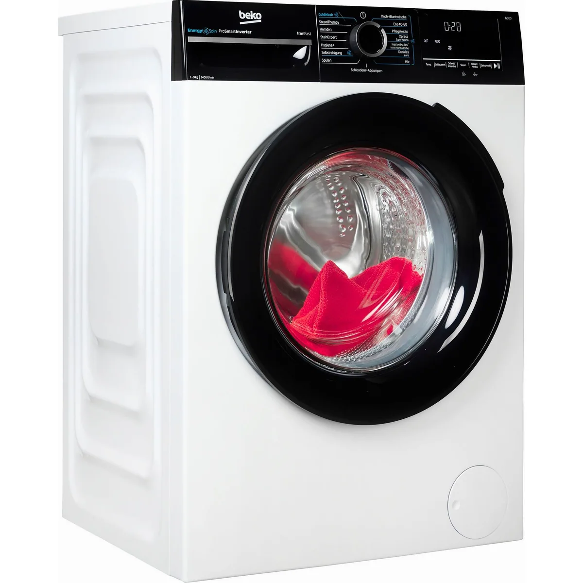 BEKO BM3WFU4941W Waschmaschine, 9 kg, 1400 U/min, Energieeffizienzklasse A