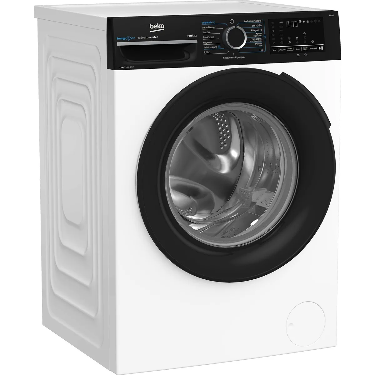 BEKO BM3WFU4841W Waschmaschine, 8 kg, 1400 U/min, EnergySpin-Technologie 2