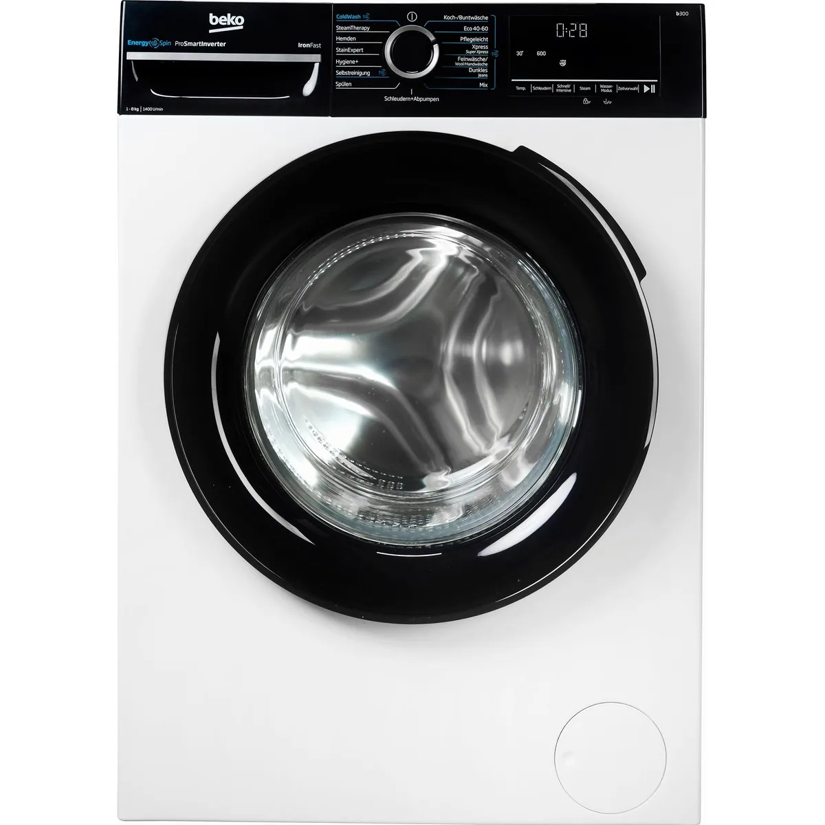 BEKO BM3WFU4841W Waschmaschine, 8 kg, 1400 U/min, EnergySpin-Technologie 5