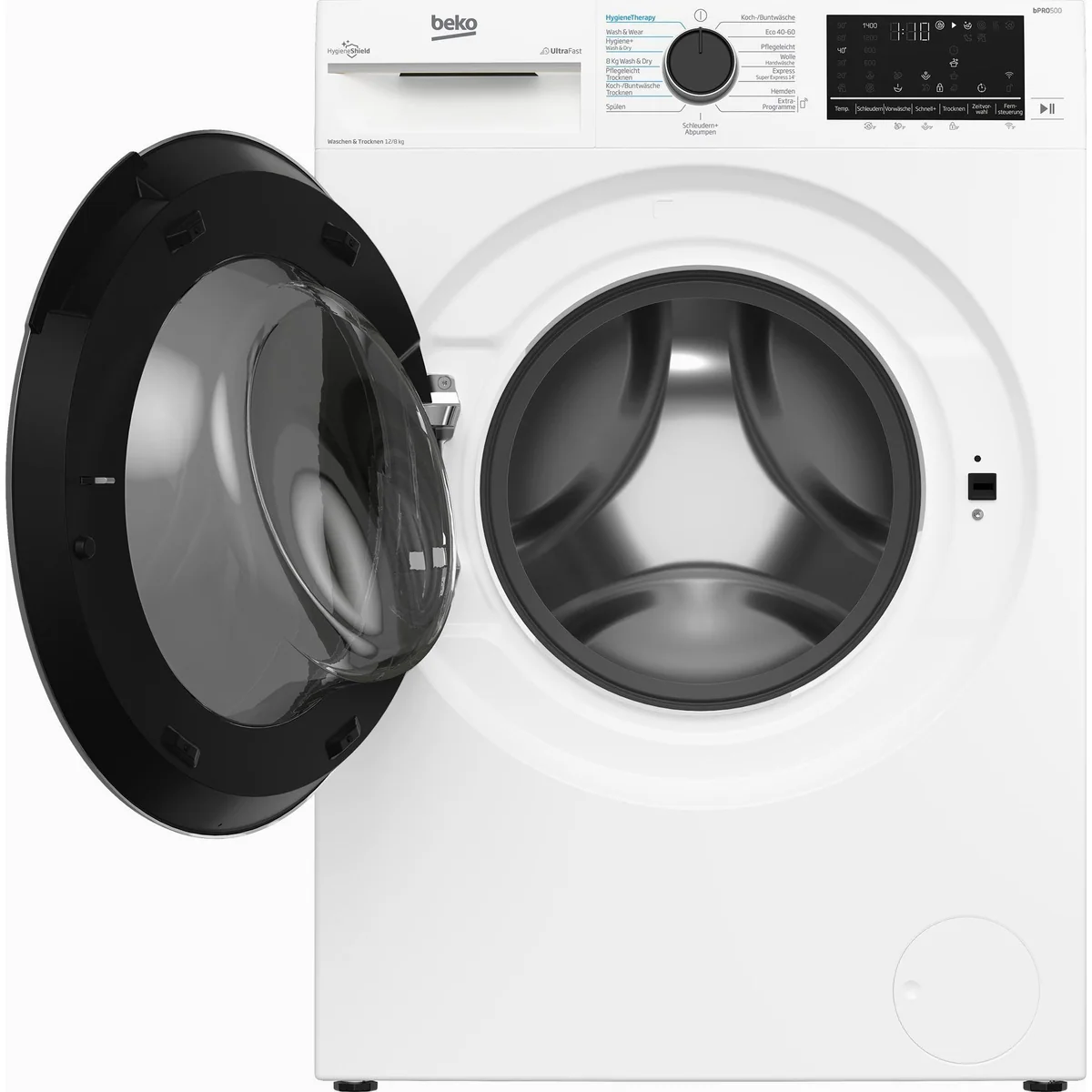 BEKO B3DFT512447W Waschtrockner, 12 kg Waschkapazität, 8 kg Trockenkapazität, 1400 U/min 4