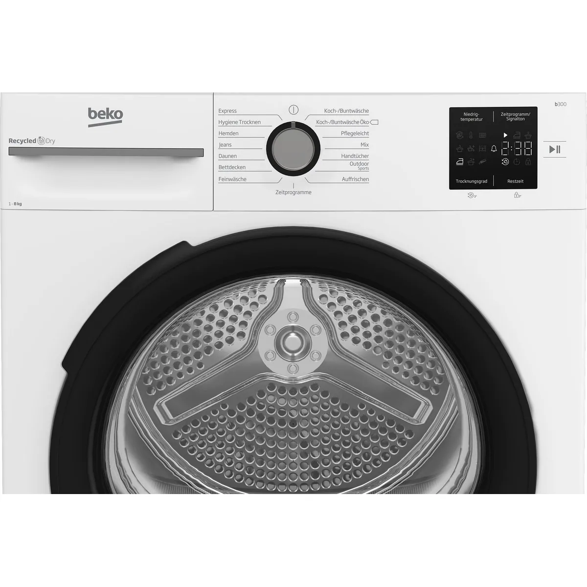 BEKO BM3T38220X Wärmepumpentrockner, energiesparend, 8 kg Kapazität 4