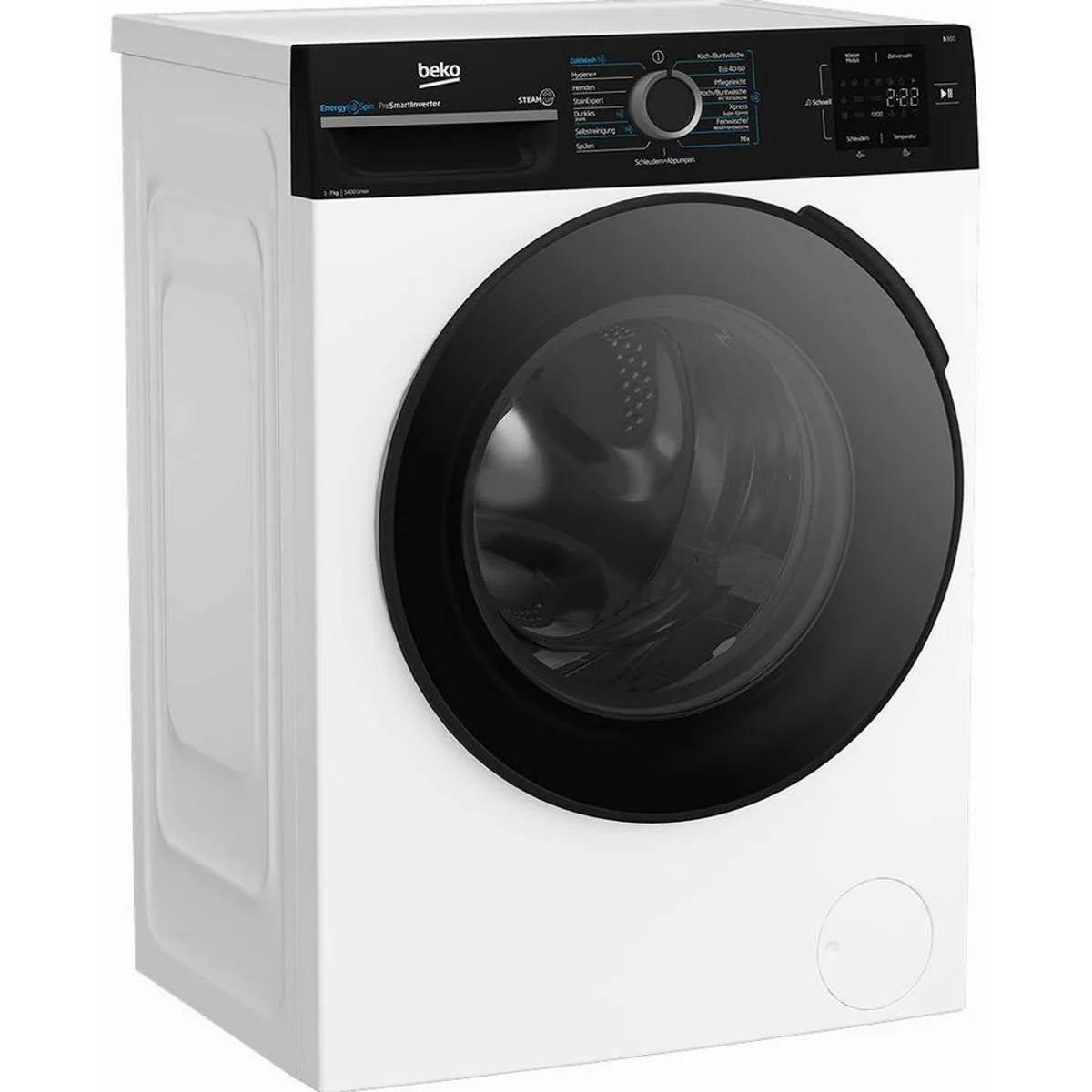 BEKO BM3WFU3741R Waschmaschine, 7 kg, 1400 U/min, Hygiene+ & AddXtra Funktion