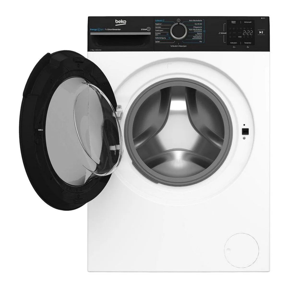 BEKO BM3WFU3741R Waschmaschine, 7 kg, 1400 U/min, Hygiene+ & AddXtra Funktion 4