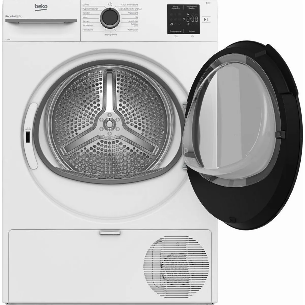 BEKO BM3T37249W Wärmepumpentrockner, AquaWave Schontrommel, energieeffizient 2