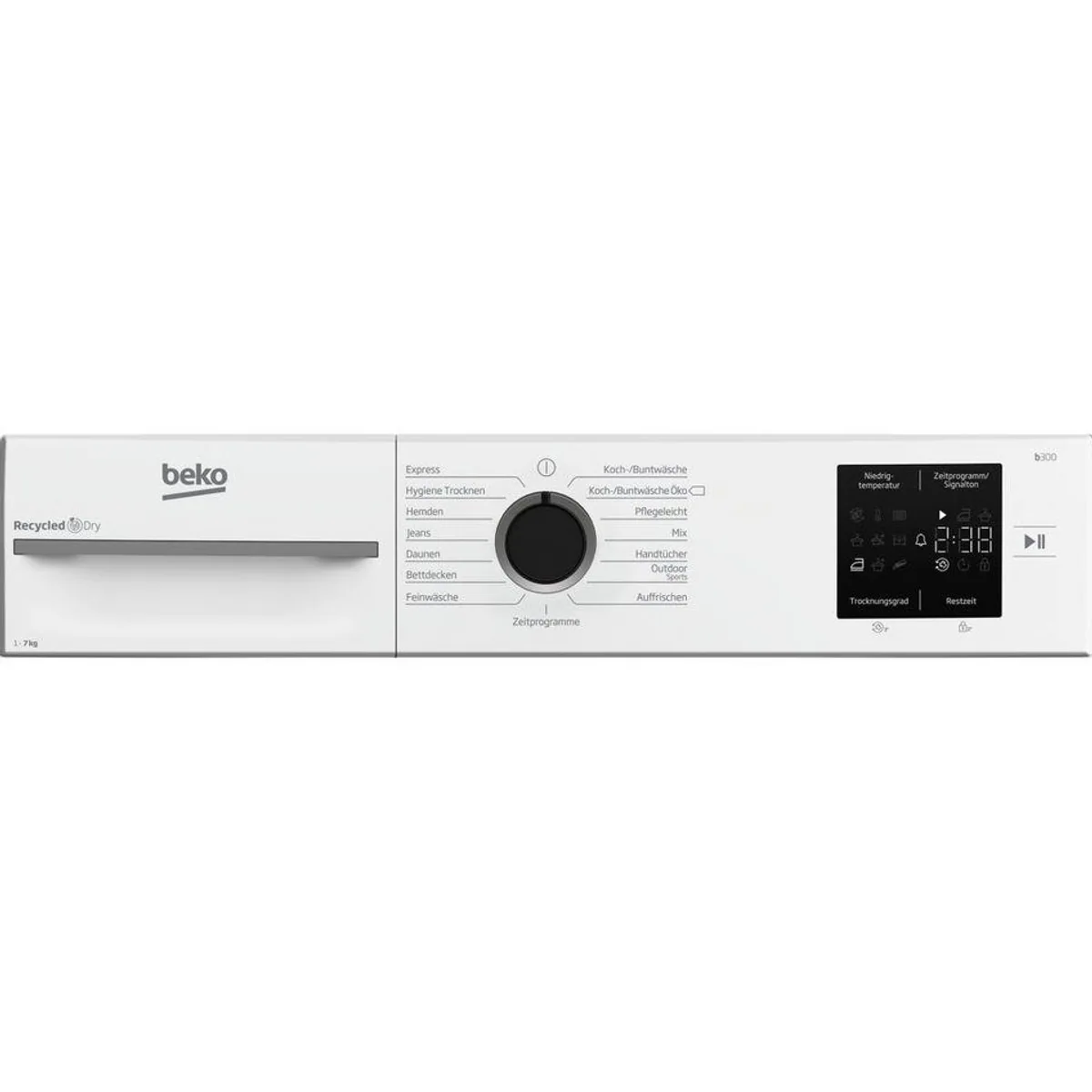 BEKO BM3T37249W Wärmepumpentrockner, AquaWave Schontrommel, energieeffizient 4