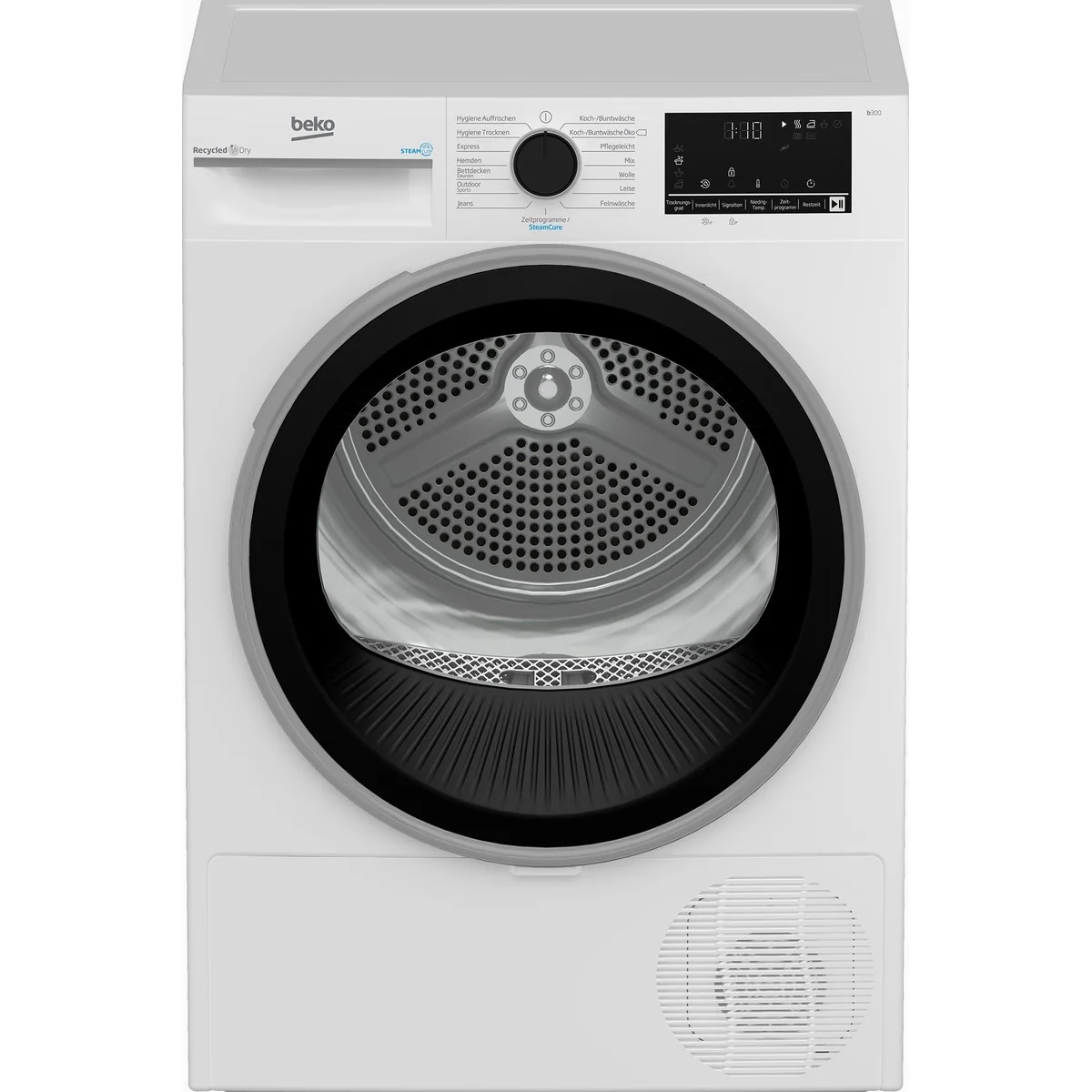 BEKO Wärmepumpentrockner B3T3249S, leise Funktionsweise & schonende Schontrommel