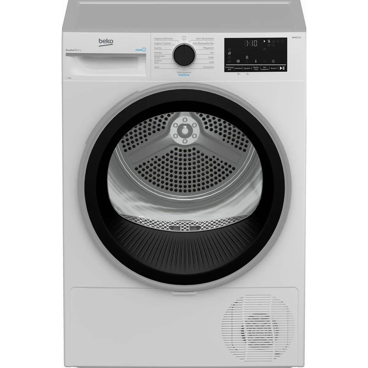 BEKO B5T68219 Wärmepumpentrockner, 10 Jahre Motorengarantie, Schontrommel