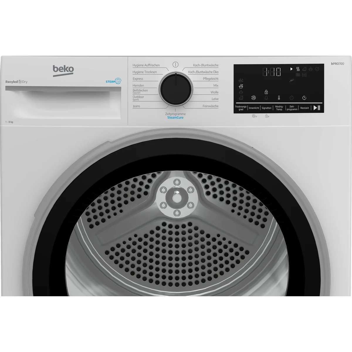 BEKO B5T68219 Wärmepumpentrockner, 10 Jahre Motorengarantie, Schontrommel 5
