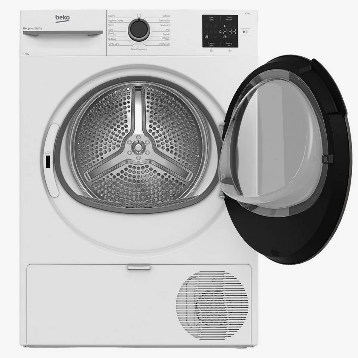 BEKO BM3T30210W1 Wärmepumpentrockner, Hygiene Trocknen, Knitterschutz 3