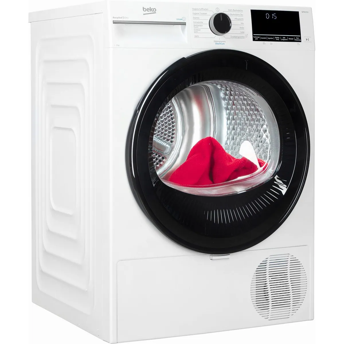 BEKO B7T88209 Wärmepumpentrockner, energieeffizient, leise, intelligente Sensortrocknung
