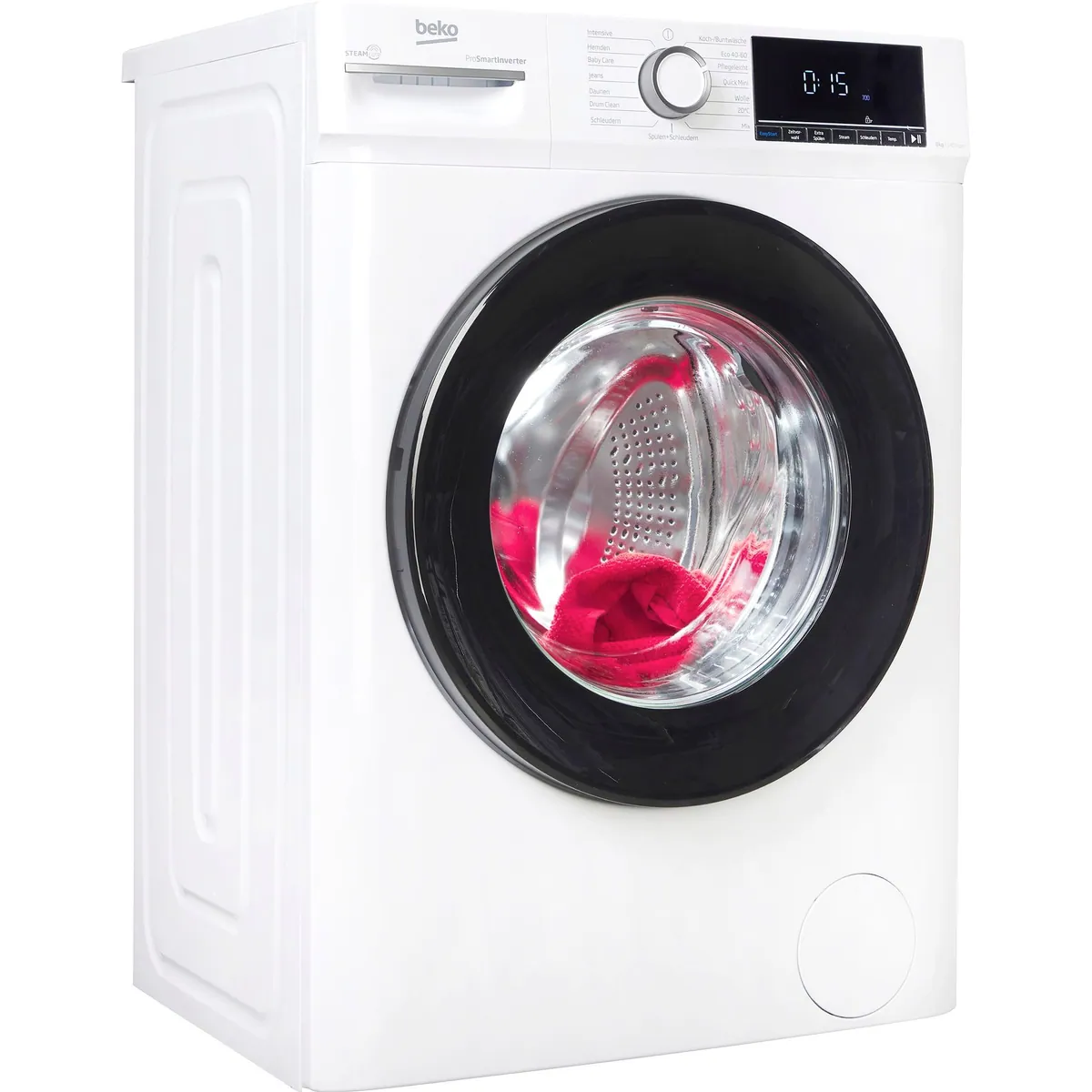 BEKO WMOFE841 Waschmaschine, 8 kg, 1400 U/min, SteamCure-Dampffunktion
