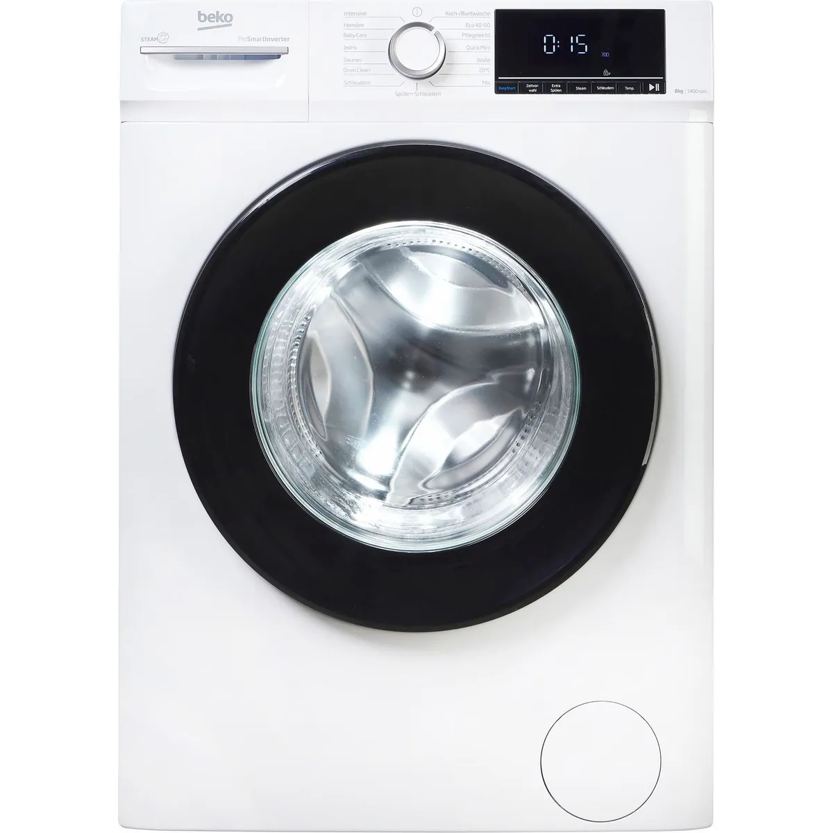 BEKO WMOFE841 Waschmaschine, 8 kg, 1400 U/min, SteamCure-Dampffunktion 3