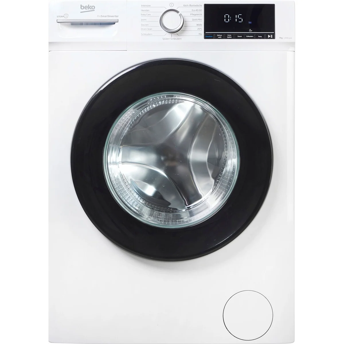 BEKO BM3WFOE741PSA Waschmaschine, 7 kg, 1400 U/min, Dampffunktion, Nachlegefunktion 3