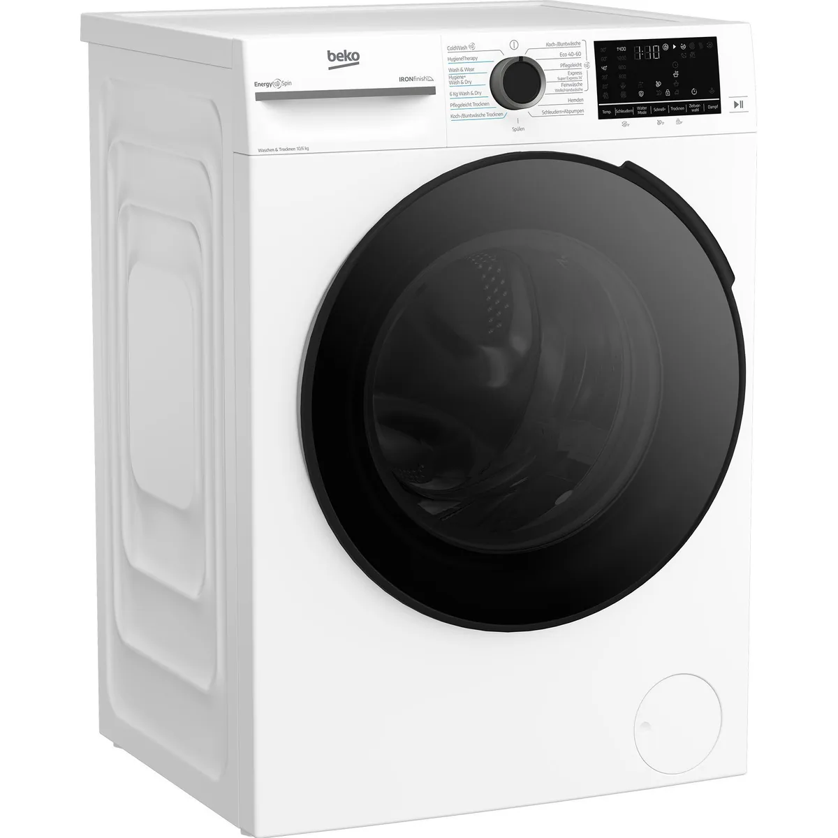 BEKO Waschtrockner BDFT4104A20C, 10 kg Waschen, 6 kg Trocknen, SteamCure-Technologie