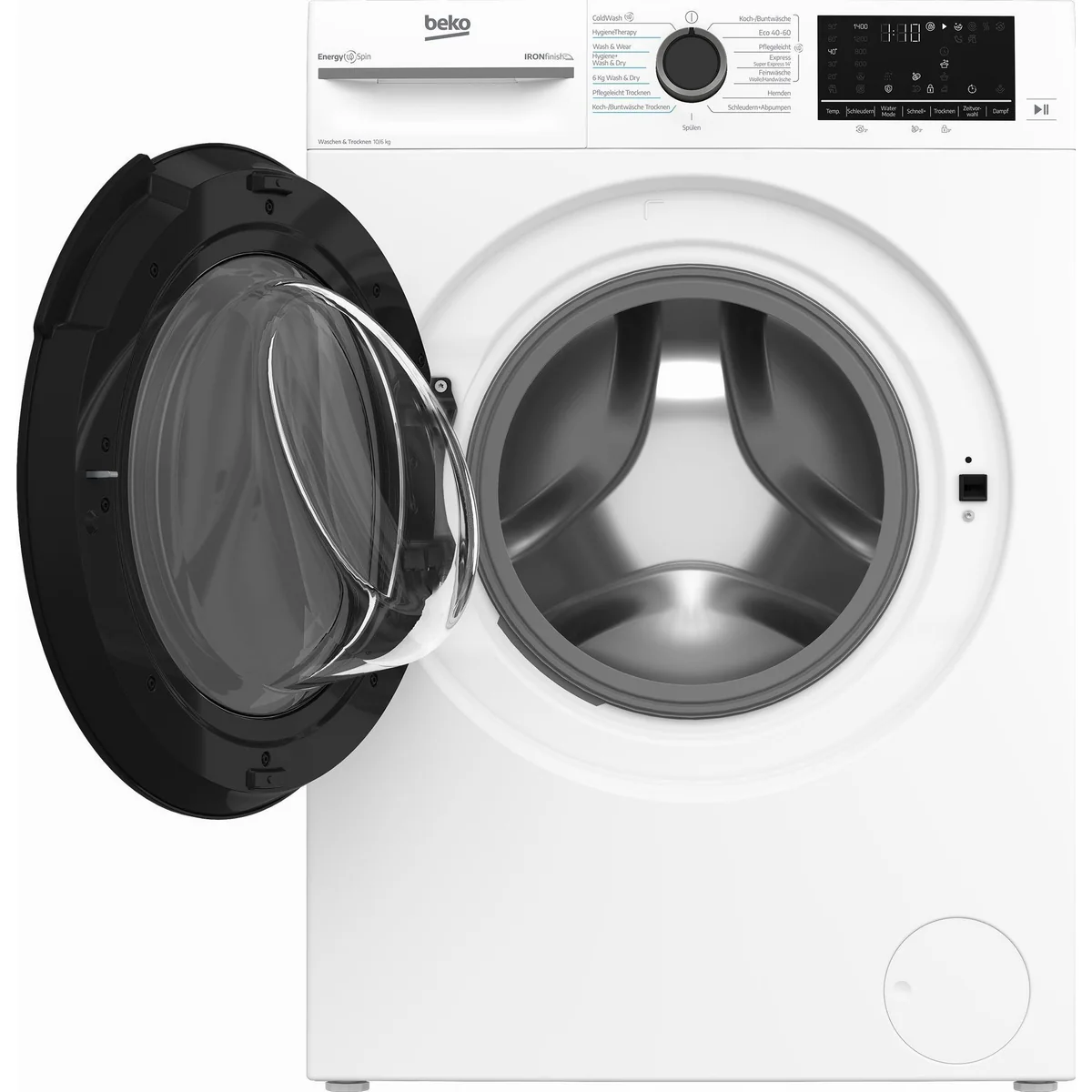 BEKO Waschtrockner BDFT4104A20C, 10 kg Waschen, 6 kg Trocknen, SteamCure-Technologie 2