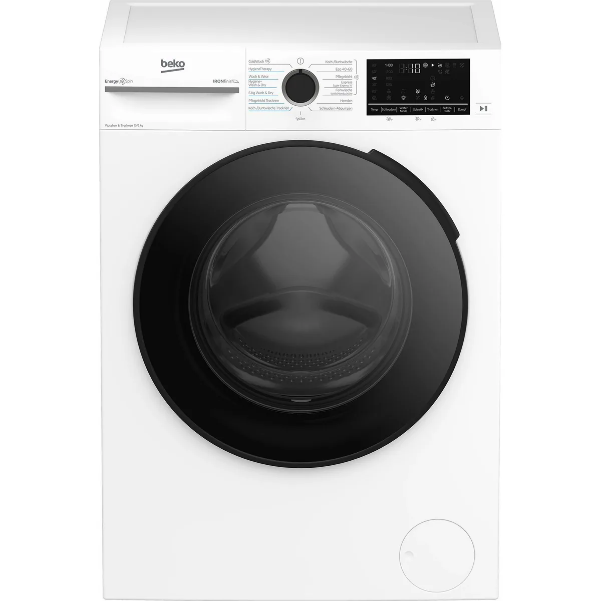 BEKO Waschtrockner BDFT4104A20C, 10 kg Waschen, 6 kg Trocknen, SteamCure-Technologie 3