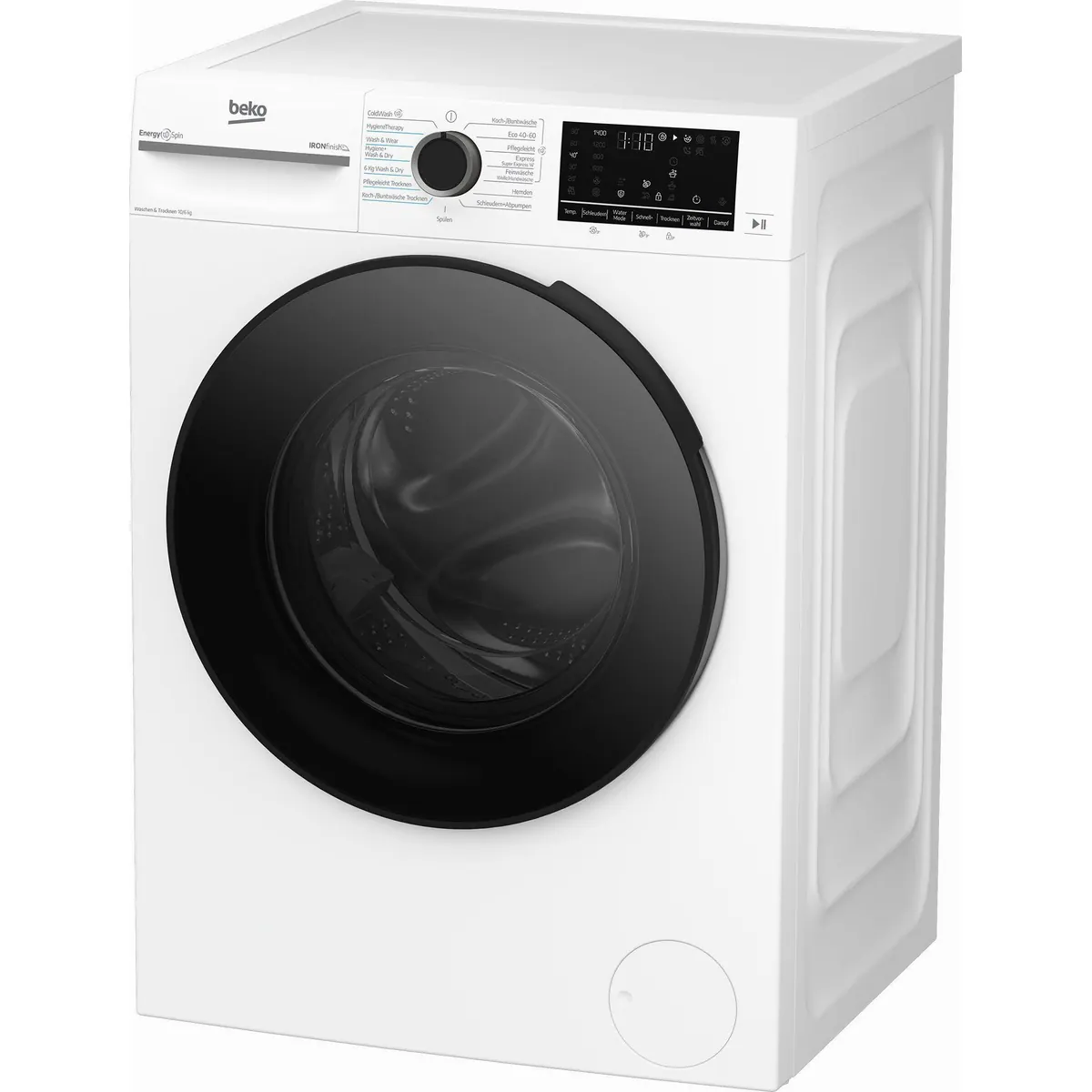 BEKO Waschtrockner BDFT4104A20C, 10 kg Waschen, 6 kg Trocknen, SteamCure-Technologie 4