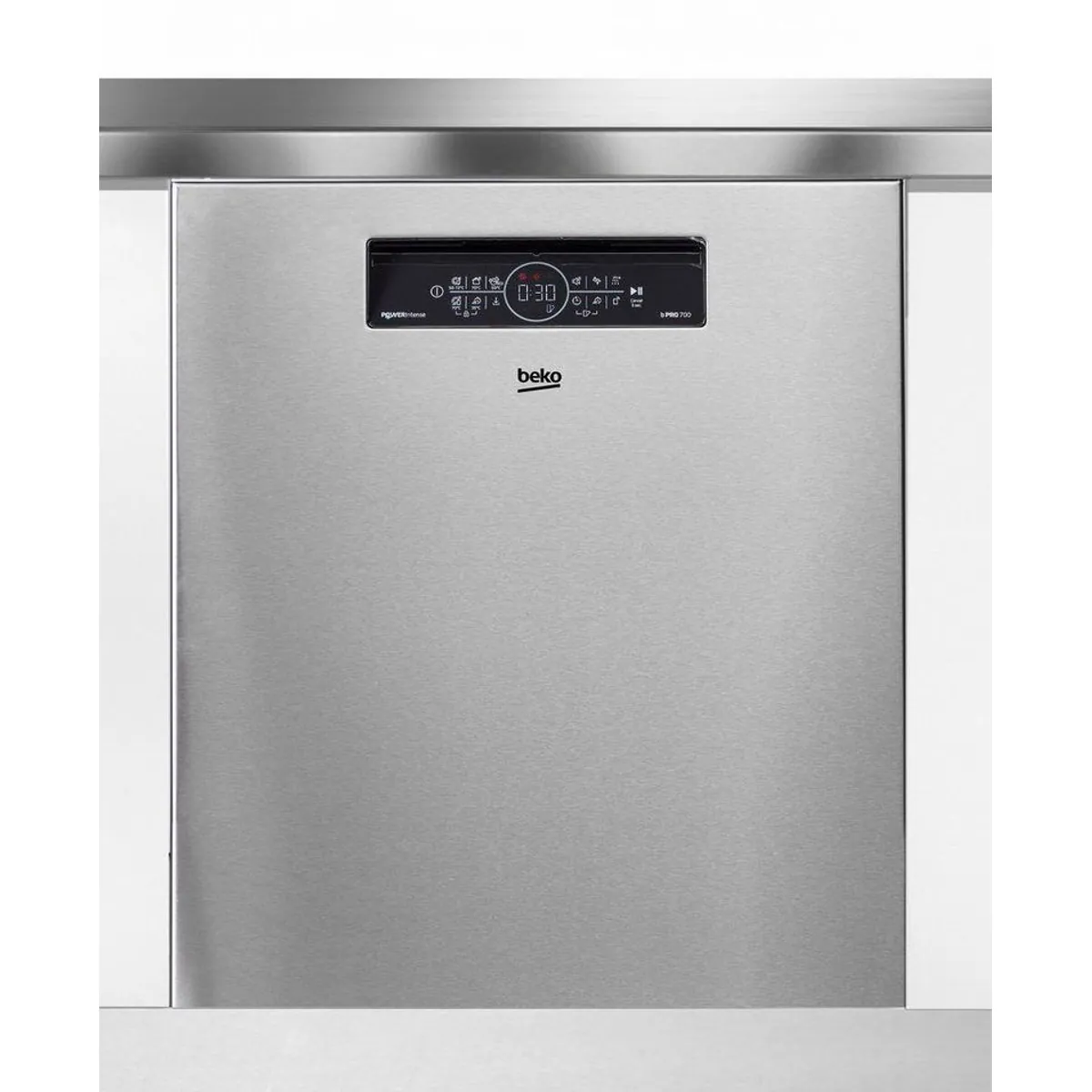 BEKO BDDN36462XP Unterbaugeschirrspüler, 14 Maßgedecke, ProSmart Inverter Motor, 38 dB 2