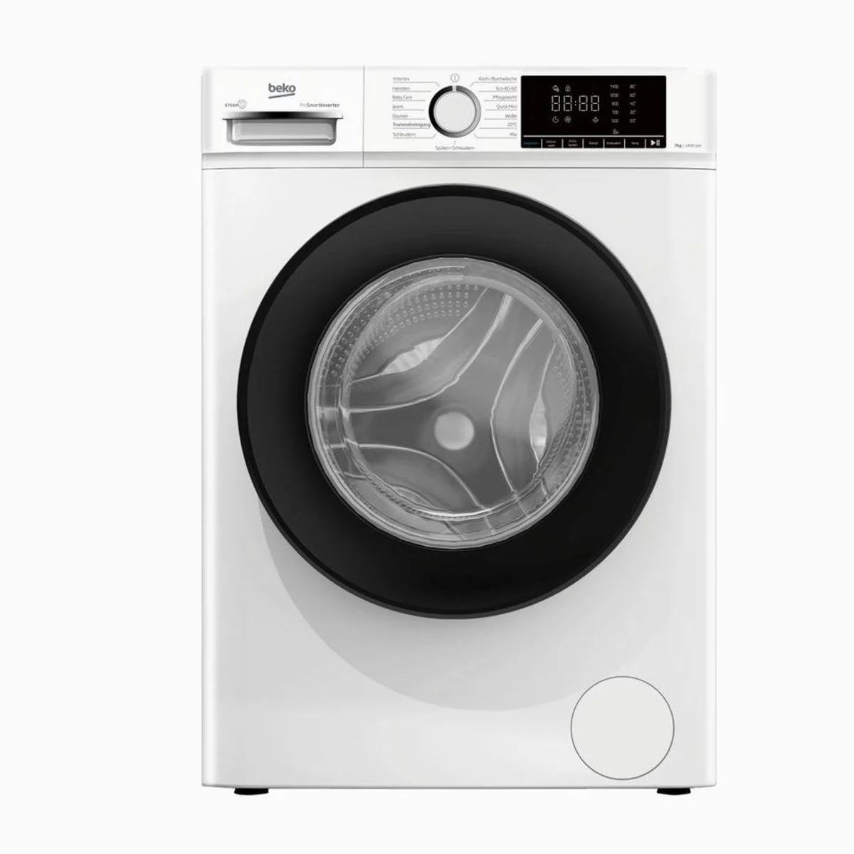 BEKO WMOFE741 Waschmaschine, 7 kg, 1400 U/min, Dampf, Nachlegefunktion